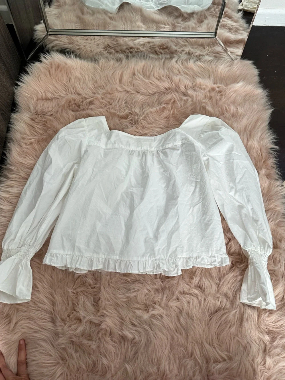 Anthropologie Maeve Sera Eyelet Blouse Sz small